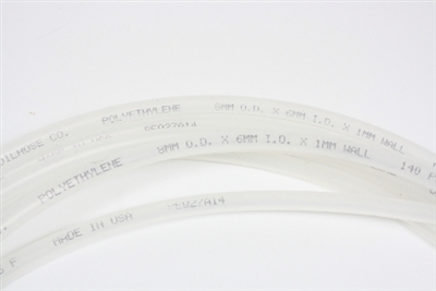 Plastic Tube -- 8/6mm