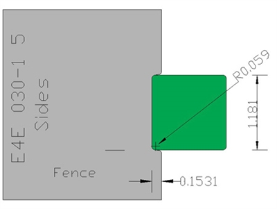 Eased Edge  E4E030-15