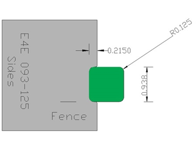 Eased Edge  E4E093-125