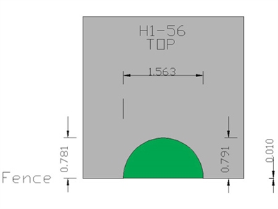 Half Round  H1-56