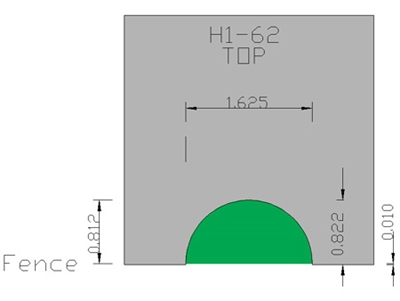 Half Round  H1-62