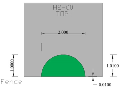 Half Round  H2-00