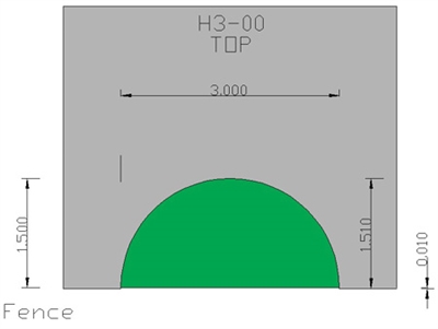 Half Round  H3-00