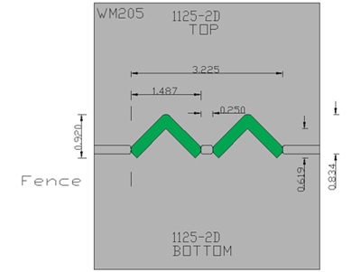 Outside Corner  1125-2D